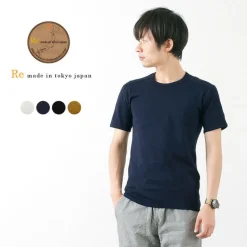 RE MADE IN TOKYO JAPAN / Perfect Inner Giza Cotton Crew T-Shirt