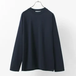 RE MADE IN TOKYO JAPAN / Perfect Inner Giza Mock Neck Long Sleeve T-Shirt