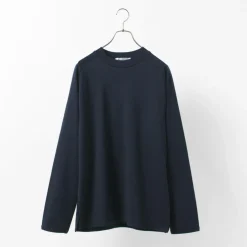 RE MADE IN TOKYO JAPAN / Perfect Inner Giza Mock Neck Long Sleeve T-Shirt