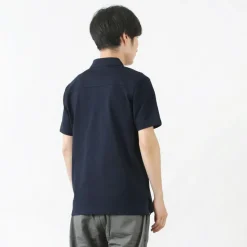 RE MADE IN TOKYO JAPAN / SUVIN GOLD COTTON KNIT SHIRT