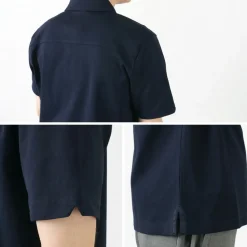 RE MADE IN TOKYO JAPAN / SUVIN GOLD COTTON KNIT SHIRT