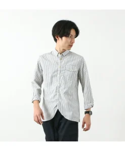 RE MADE IN TOKYO JAPAN / Supima Typewriter Round Hem Shirt