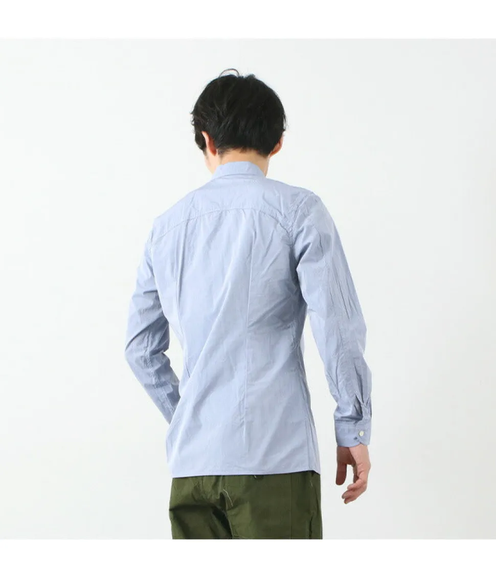 RE MADE IN TOKYO JAPAN / Supima Typewriter Round Hem Shirt