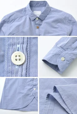 RE MADE IN TOKYO JAPAN / Supima Typewriter Round Hem Shirt