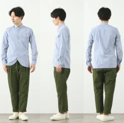 RE MADE IN TOKYO JAPAN / Supima Typewriter Round Hem Shirt