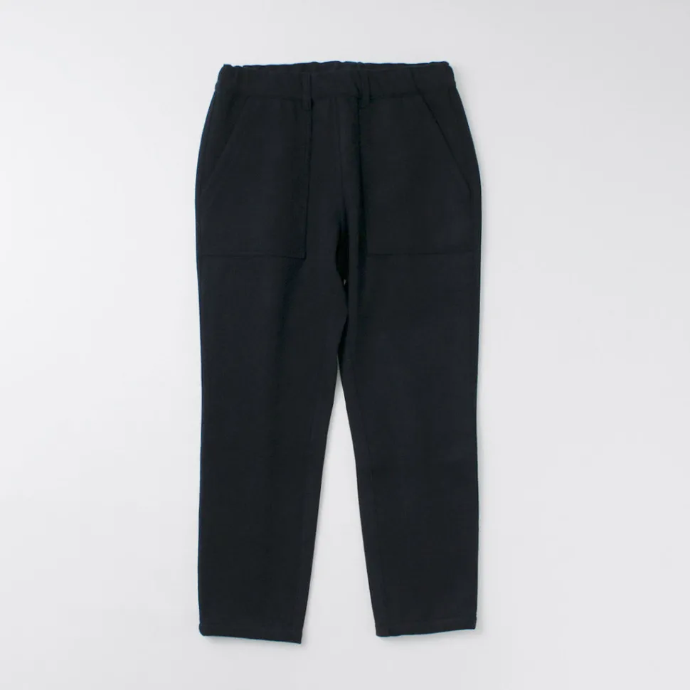 RE MADE IN TOKYO JAPAN / Super 140 Wool Melton Easy Slacks