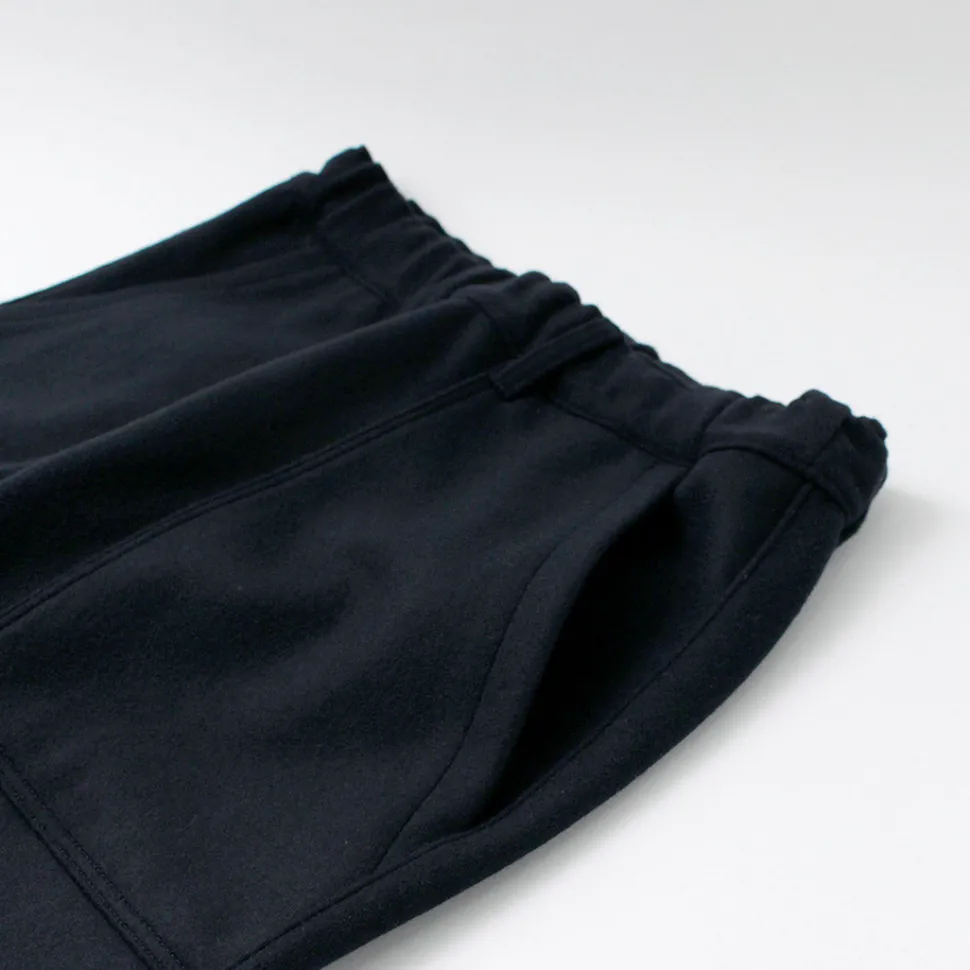 RE MADE IN TOKYO JAPAN / Super 140 Wool Melton Easy Slacks