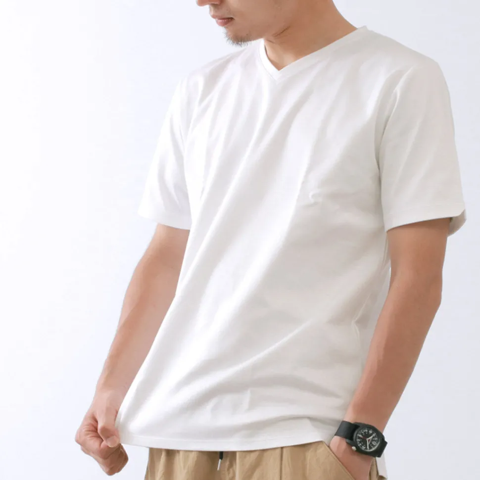 RE MADE IN TOKYO JAPAN / Tokyo Made Dress T-Shirt V-Neck