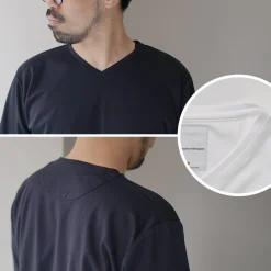 RE MADE IN TOKYO JAPAN / Tokyo Made V-Neck Long Sleeve Dress T-Shirt 5721A-CT