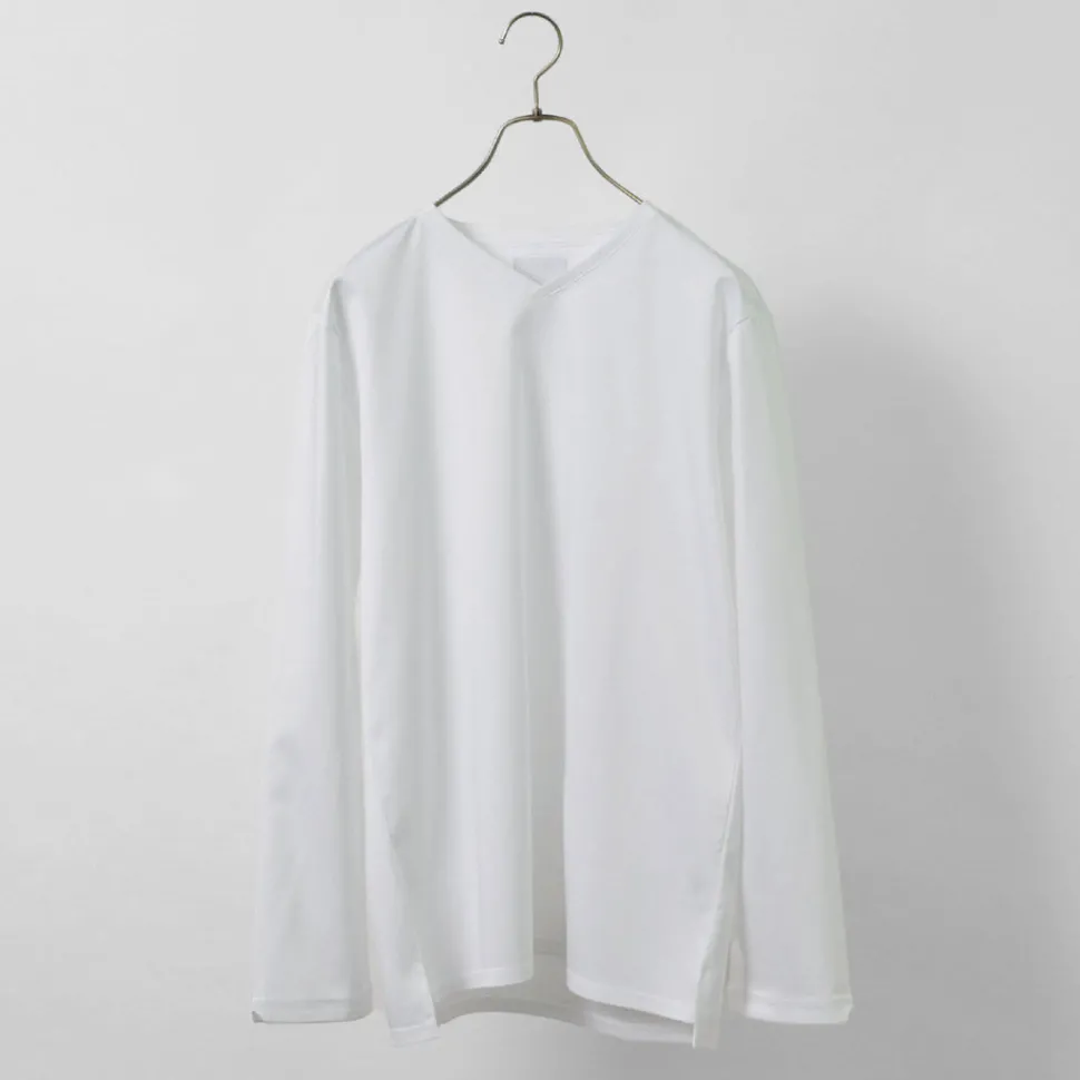 RE MADE IN TOKYO JAPAN / Tokyo Made V-Neck Long Sleeve Dress T-Shirt 5721A-CT