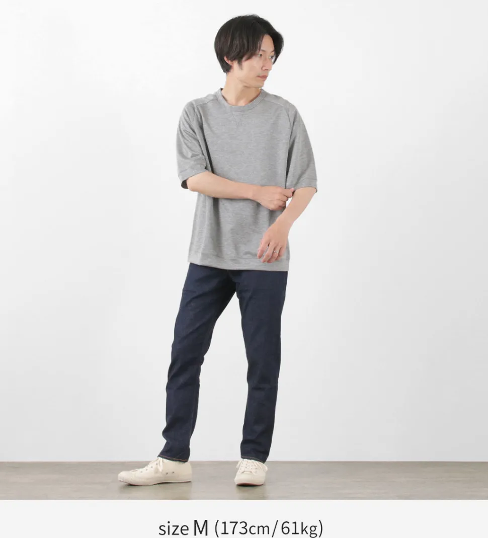 RE MADE IN TOKYO JAPAN / Viscose knit wide T-shirt