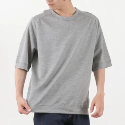 RE MADE IN TOKYO JAPAN / Viscose knit wide T-shirt