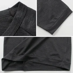 RE MADE IN TOKYO JAPAN / Viscose knit wide T-shirt