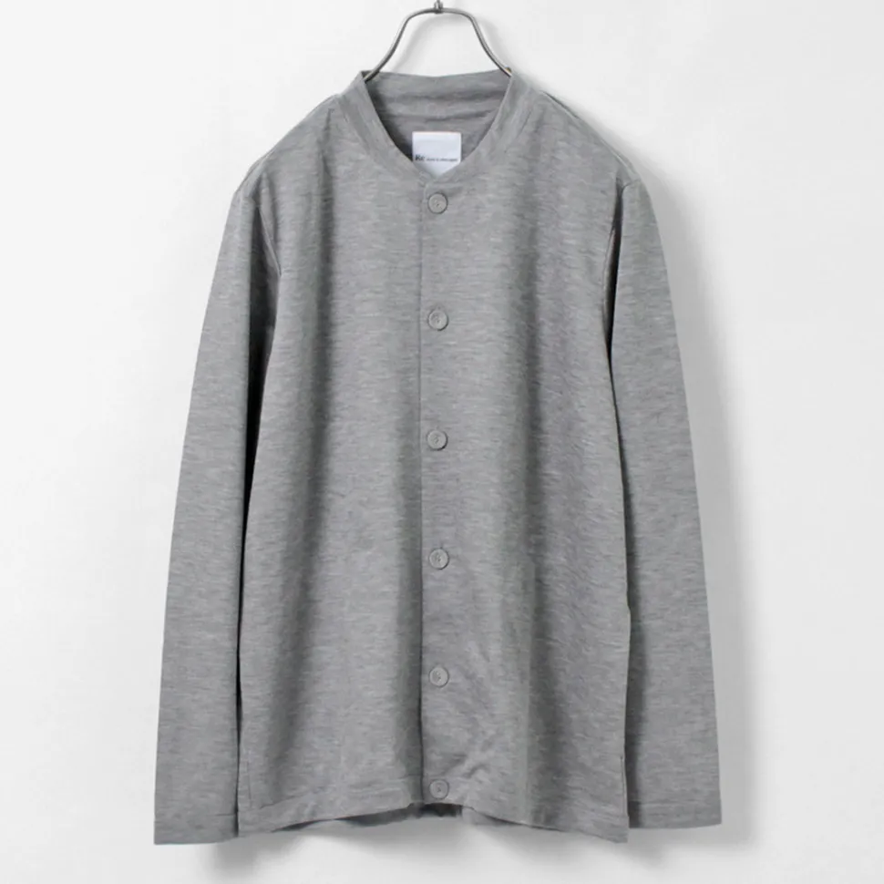 RE MADE IN TOKYO JAPAN / Viscose knit crew neck Cardigan