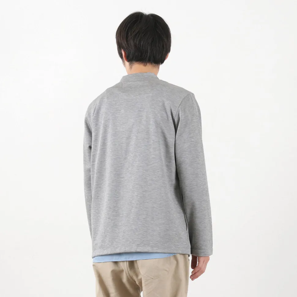 RE MADE IN TOKYO JAPAN / Viscose knit crew neck Cardigan
