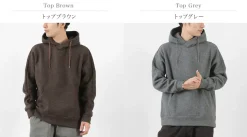 RE MADE IN TOKYO JAPAN / Wool Melton Pullover Hoodie