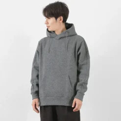 RE MADE IN TOKYO JAPAN / Wool Melton Pullover Hoodie
