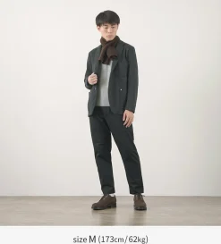 RE MADE IN TOKYO JAPAN / Wool Cashmere Kersey Coverall Jacket