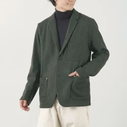 RE MADE IN TOKYO JAPAN / Wool Cashmere Kersey Coverall Jacket