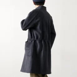 RE MADE IN TOKYO JAPAN / Wool Melton Stand Collar Coat