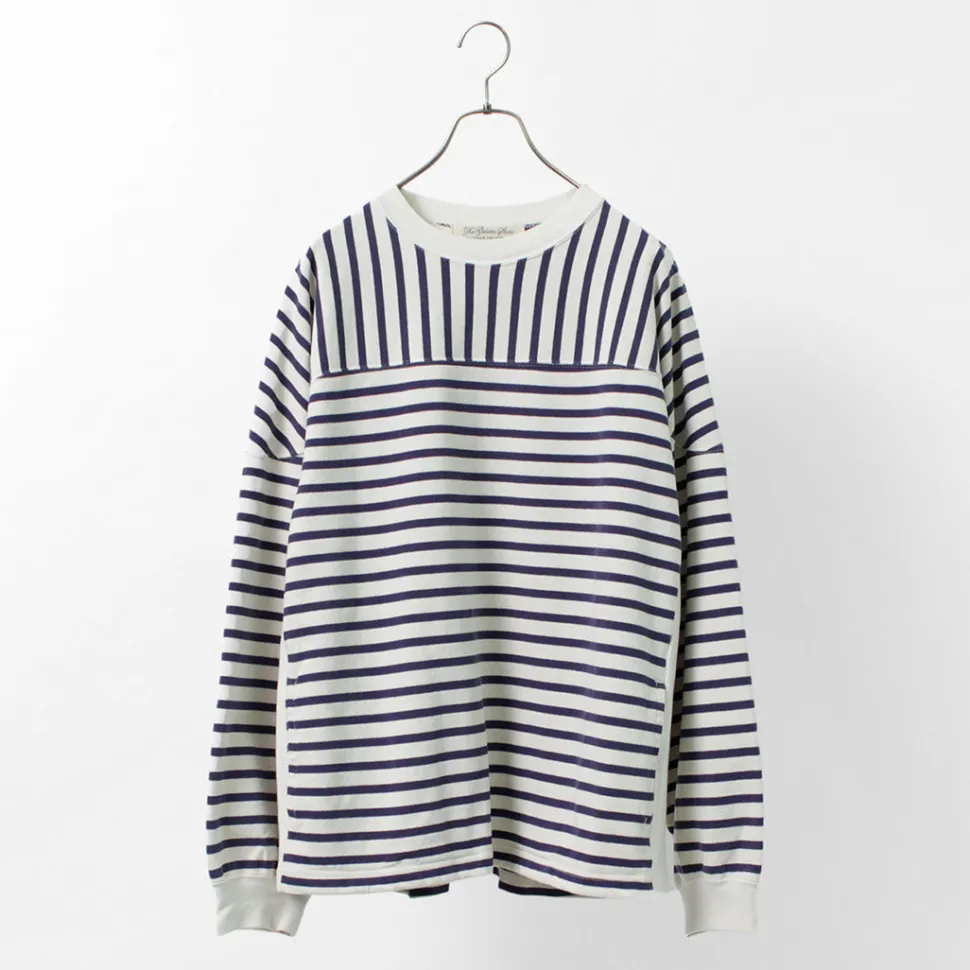 REMI RELIEF / 16/2 stripe FOOTBALL LONG T