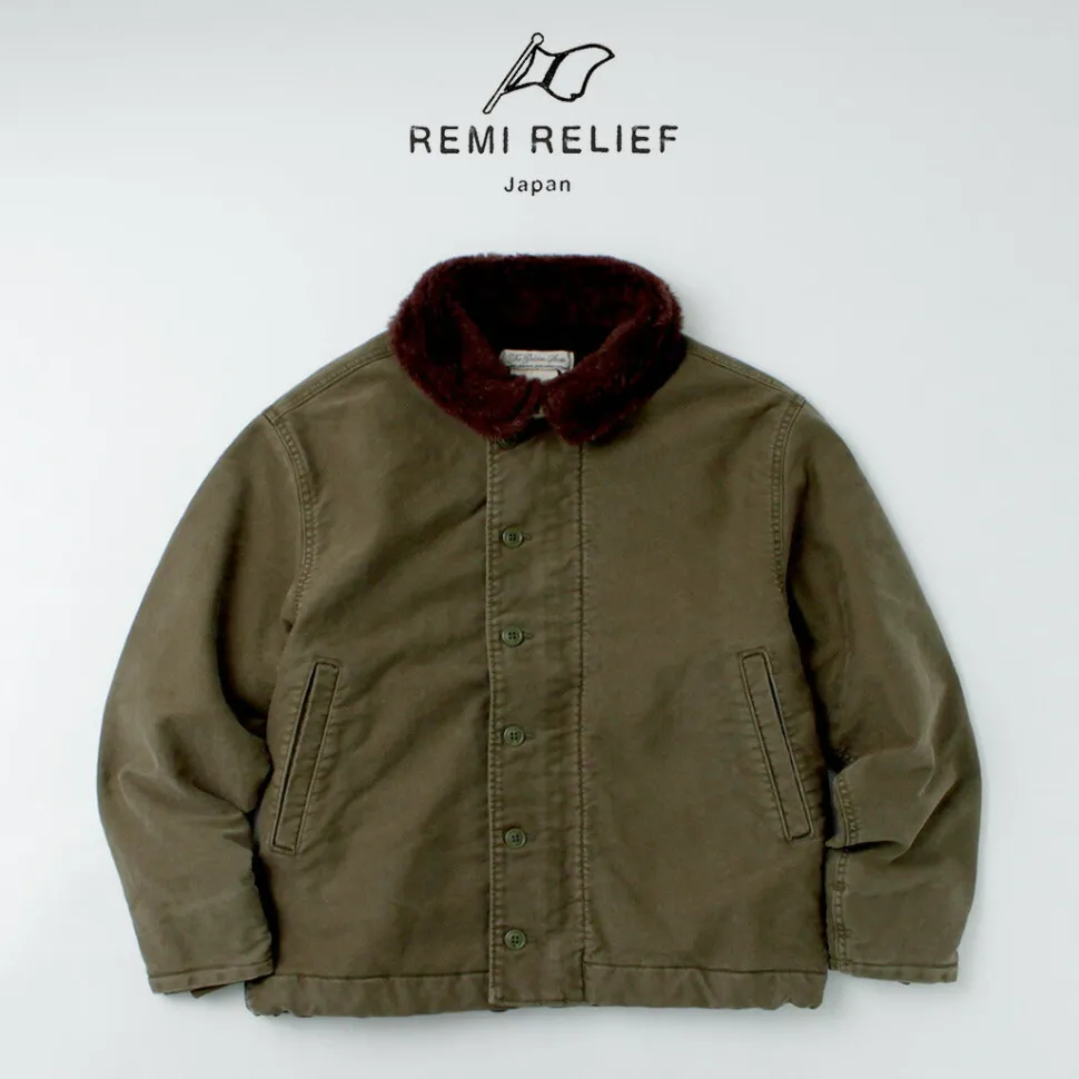 REMI RELIEF / Deck Jacket (Wool Boa)