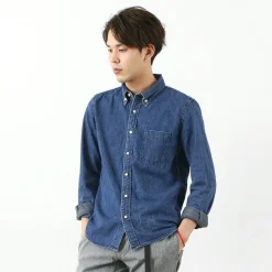 REMI RELIEF / Denim Button Down Shirt