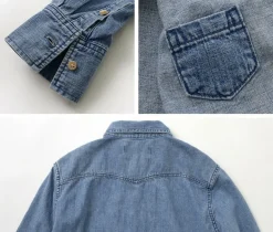 REMI RELIEF / Denim Button Down Shirt
