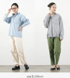 REMI RELIEF / Denim Pullover Shirt