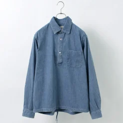 REMI RELIEF / Denim Pullover Shirt