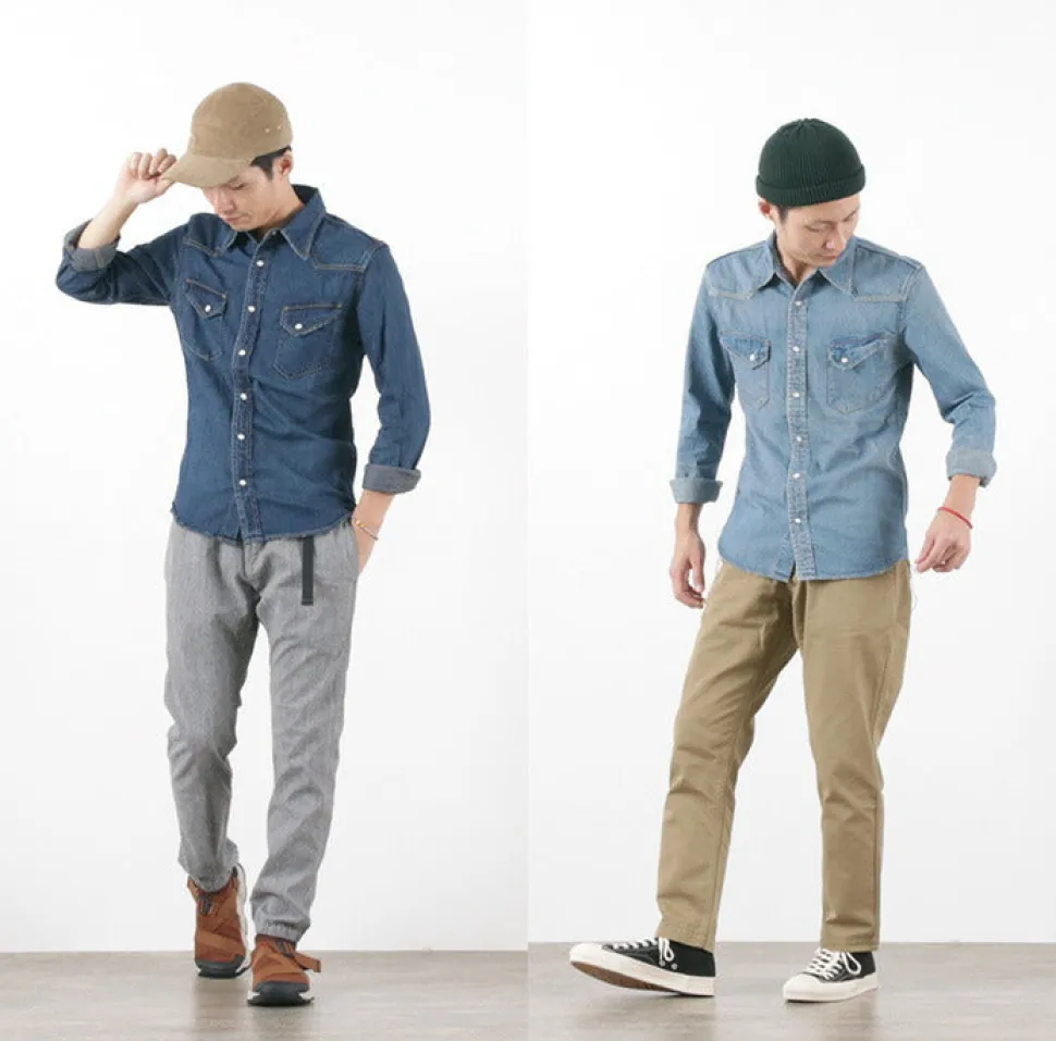 REMI RELIEF / Denim Western Shirt
