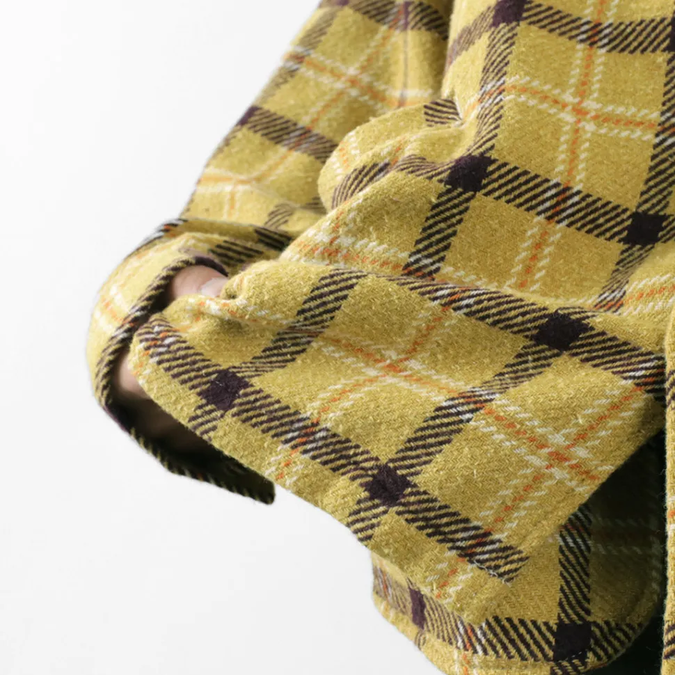 REMI RELIEF / Jazz Check Wide SHIRT CPO Shirt Jacket