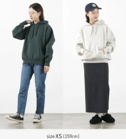 REMI RELIEF / Jazz Nep Raised Lined Hoodie with Rear Back Hoodie