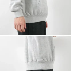 REMI RELIEF / Jazz Nep Raised Lined Hoodie with Rear Back Hoodie