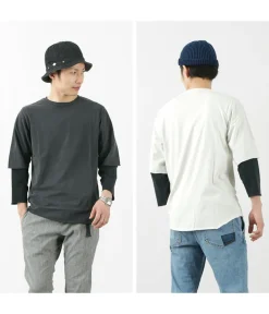 REMI RELIEF / Jersey Grunge 7/10 Sleeve T-Shirt