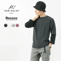 REMI RELIEF / Jersey Grunge 7/10 Sleeve T-Shirt