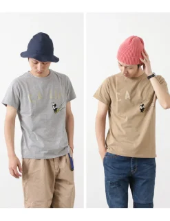 REMI RELIEF / LW Print T-Shirt (CALIF)