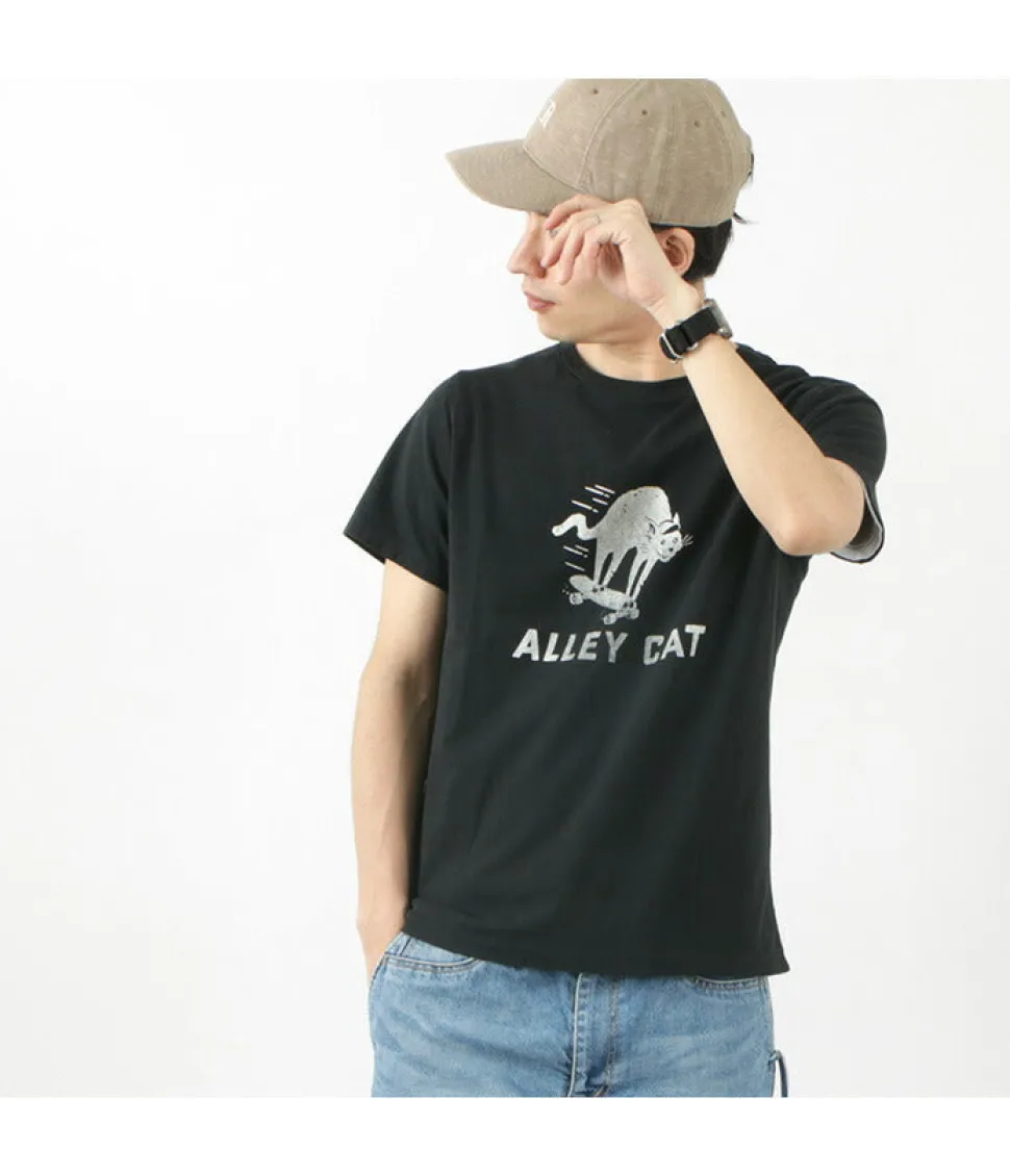 REMI RELIEF / LW processed T-shirt (ALLEY CAT)