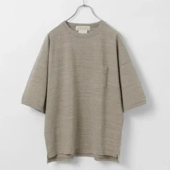 REMI RELIEF / Melange jersey short sleeve pocket T-shirt