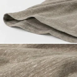 REMI RELIEF / Melange jersey long sleeve pocket T-shirt