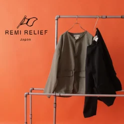 REMI RELIEF / Military satin Jacket
