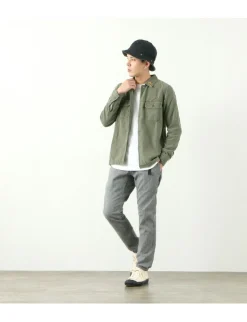 REMI RELIEF / Military Shirt (Flower Studded)