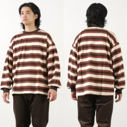 REMI RELIEF / Native Striped Long Tee