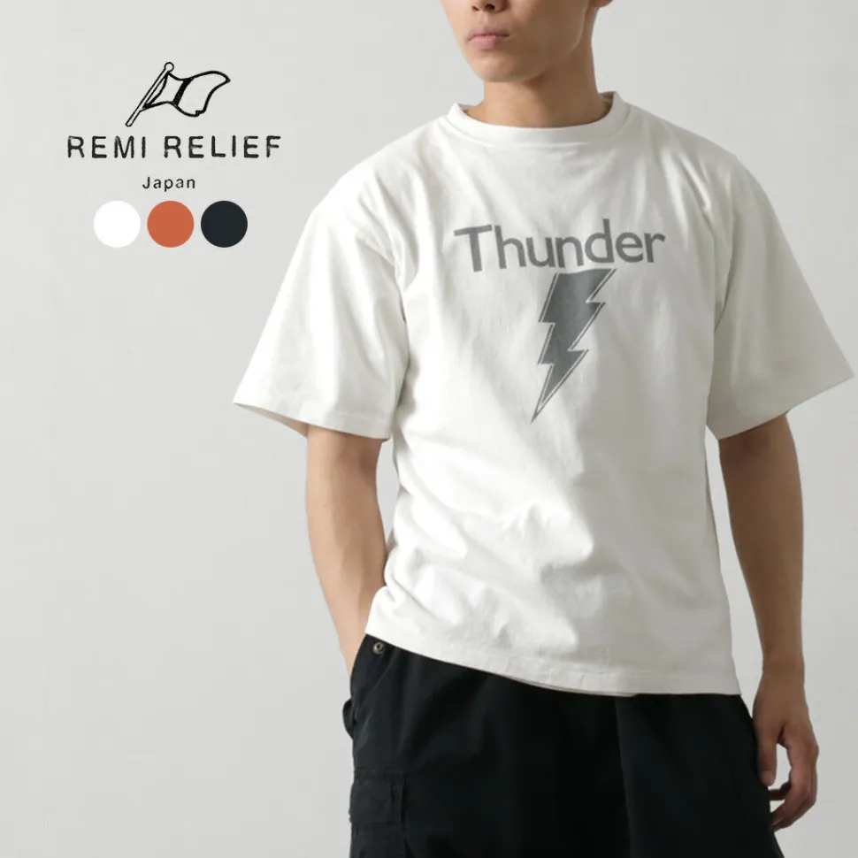 REMI RELIEF / NEW Processed Round Body Jersey Tee (Thunder)