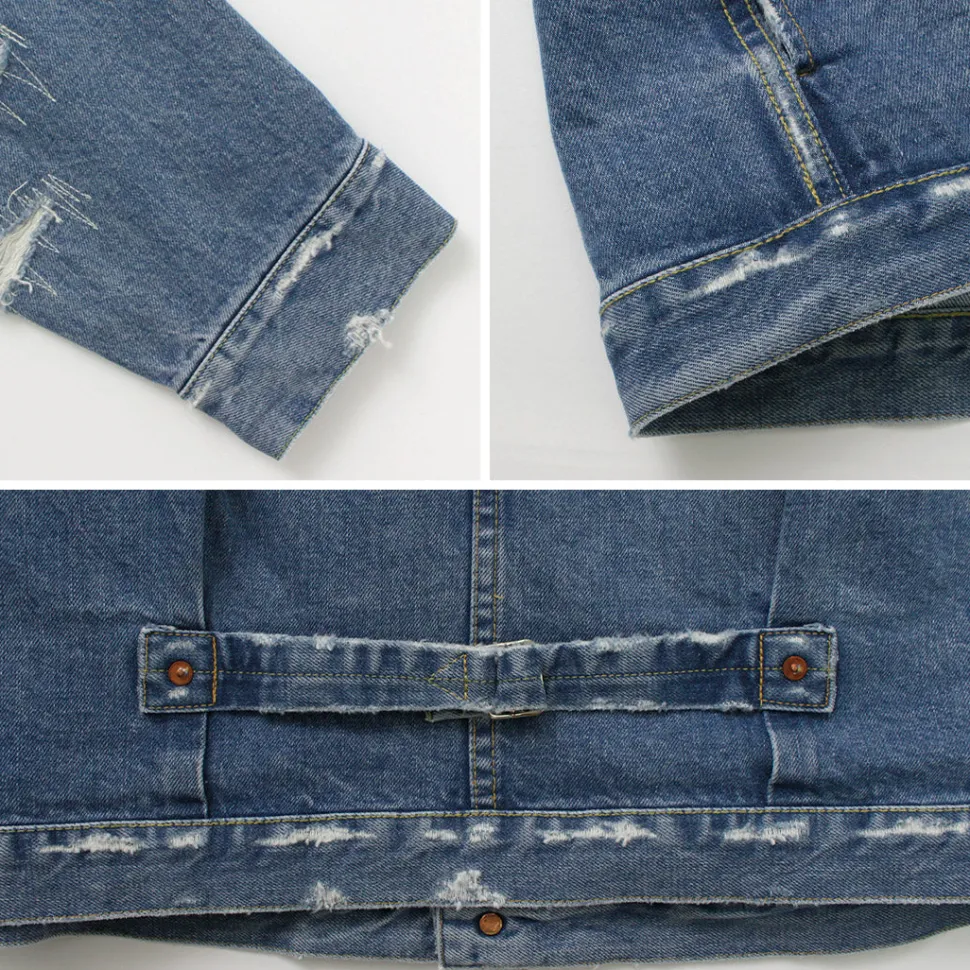 REMI RELIEF / 14OZ DENIM 1st JKT (repaired)