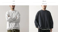 REMI RELIEF / SP Processed Lined Outdoor BIG Size Crew