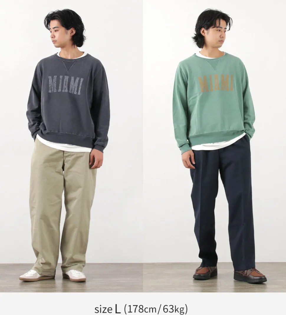 REMI RELIEF / SP processed lined crew (MIAMI)