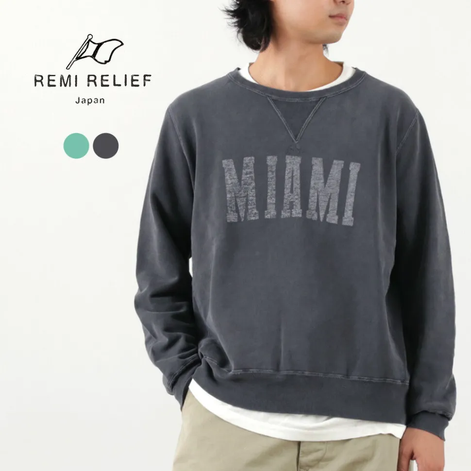 REMI RELIEF / SP processed lined crew (MIAMI)