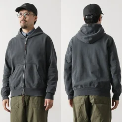 REMI RELIEF / SP processing Pile-lining ZIP Hoodie (Plain)