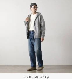 REMI RELIEF / SP processing Pile-lining ZIP Hoodie (Plain)